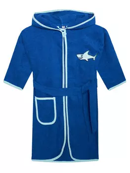 Банный халат Playshoes, синий