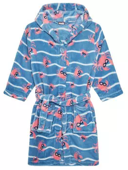 Банный халат Playshoes, синий