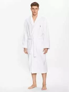 Банный халат Polo Ralph Lauren, белый