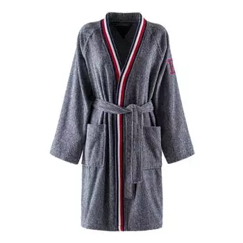 Банный халат s унисекс Tommy Hilfiger, серый