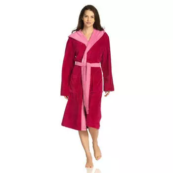 Банный халат s унисекс Vossen, розовый