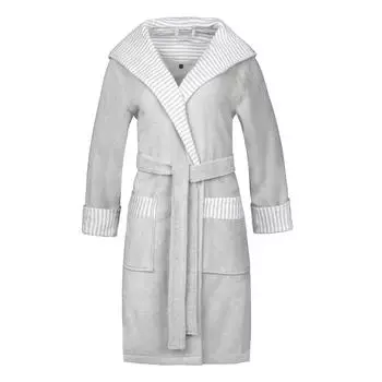 Банный халат xs женский Vossen, серый