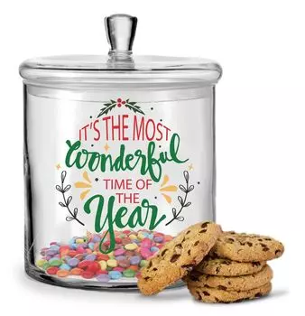 Баночка для печенья «Леонардо» с УФ-принтом «Самое чудесное время года» Gravurzeile
