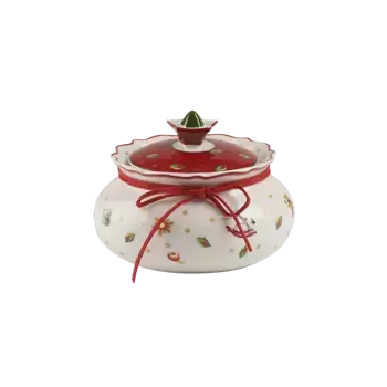 Баночка для печенья Toy's Delight Villeroy & Boch, бело-красный