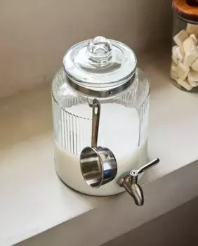 Баночка с дозатором Zara Home, прозрачный