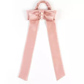 Бант шелковый – пудрово-розовый, 1 шт. So Fluffy Daisy