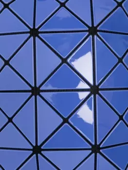 Bao Bao Issey Miyake сумка через плечо Lucent, синий