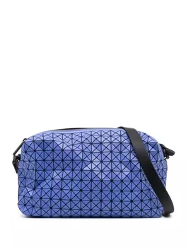 Bao Bao Issey Miyake сумка на плечо Saddle с геометричным узором, фиолетовый