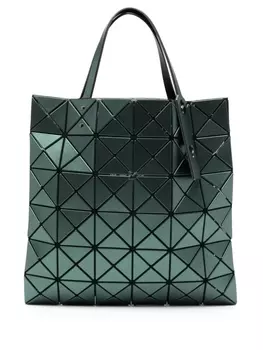 Bao Bao Issey Miyake сумка-тоут Lucent с эффектом металлик, зеленый