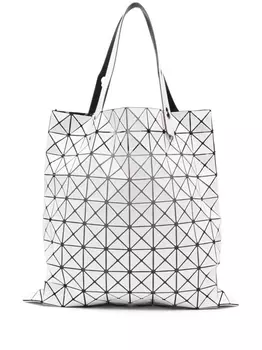 Bao Bao Issey Miyake сумка-тоут Lucent Gloss со вставками, белый