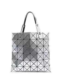 Bao Bao Issey Miyake сумка-тоут Lucent с геометричными вставками, серый