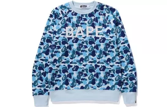 BAPE ABC Camo Crystal Stone Круглый вырез A Bathing Ape, серый