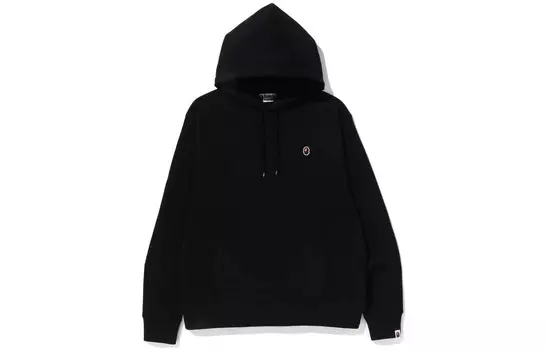 BAPE Ape Head One Point свободный крой пуловер с капюшоном SS23 A Bathing Ape, синий