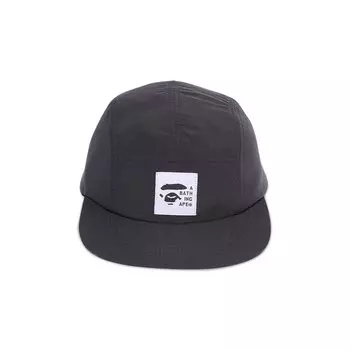 BAPE BA Кепка из мытой твила, Серый/угольный