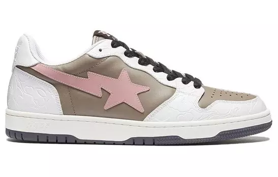 BAPE Bape Court Sta Коричневый Розовый A Bathing Ape