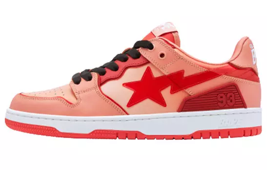 BAPE Bape SK8 Sta Красный Градация A Bathing Ape
