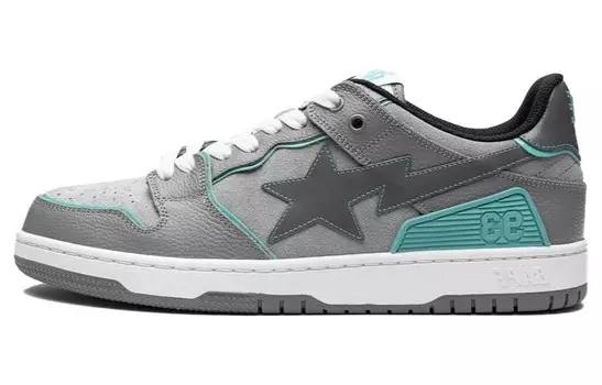 BAPE Bape SK8 Sta Серый Бирюзовый A Bathing Ape