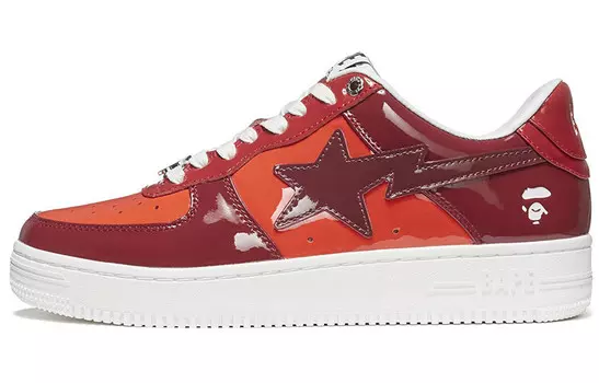 BAPE Bape Sta Low Color Camo Combo Красный A Bathing Ape