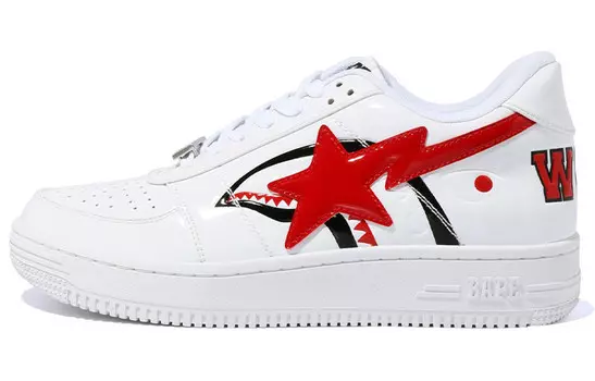 BAPE Bape Sta Low Shark Белый A Bathing Ape