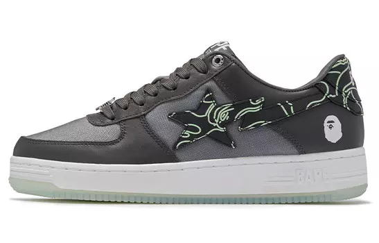 BAPE Bape Sta Текстовый код Камуфляж Уголь A Bathing Ape