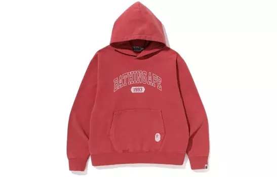 BAPE Batihng Ape свободный крой пуловер с капюшоном A Bathing Ape, синий