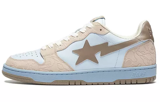 BAPE Court Sta бежевый A Bathing Ape