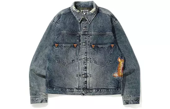 Bape Джинсовая куртка унисекс A Bathing Ape
