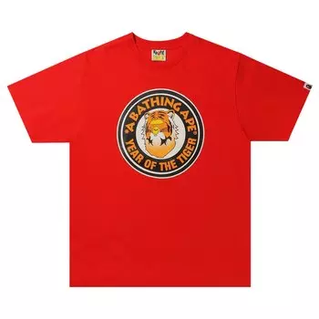 BAPE Год Тигра Футболка Красная
