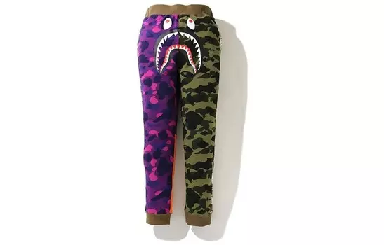 Bape Knit спортивные штаны мужские разноцветные A Bathing Ape, цвет Multicolor