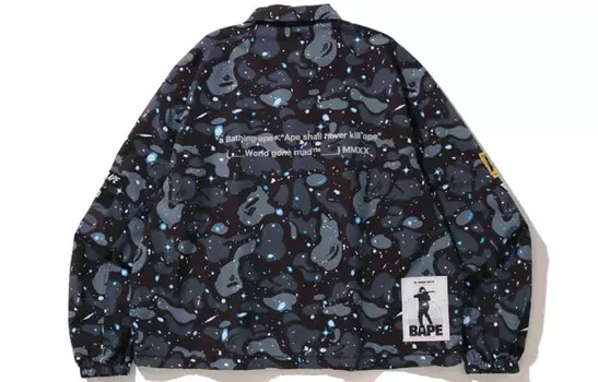 Bape Куртка Мужская A Bathing Ape, черный