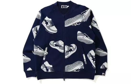Bape Куртка Мужская A Bathing Ape, темно-синий