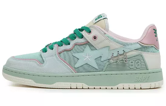 Bape SK8 Sta BAPY Minty Green Womens A Bathing Ape