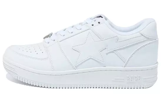 BAPE STA Низкий Белый A Bathing Ape