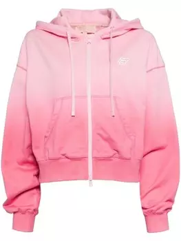 BAPY BY *A BATHING APE куртка на молнии с нашивкой-логотипом, розовый