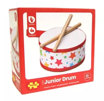 Барабан детский, детский, звёздочки, BJ952, Bigjigs