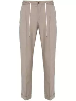 Barba брюки чинос с кулиской, серый