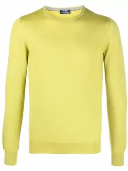 Barba джемпер тонкой вязки, зеленый