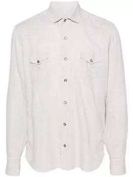 Barba фактурная рубашка, серый