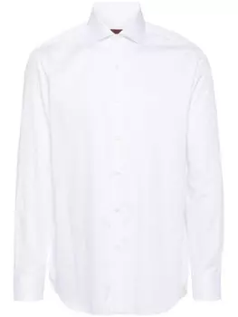 Barba хлопковая рубашка, белый