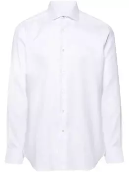 Barba хлопковая рубашка, белый