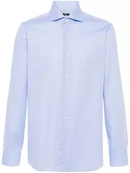 Barba хлопковая рубашка, синий