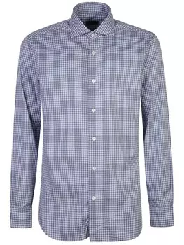 Barba клетчатая рубашка, белый