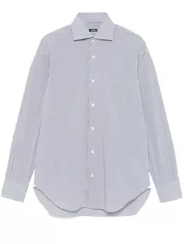 Barba полосатая рубашка, синий