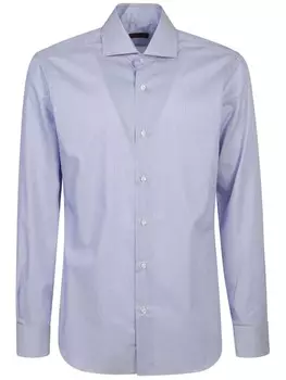 Barba полосатая рубашка, синий