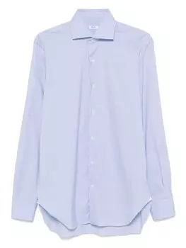 Barba поплиновая рубашка, синий