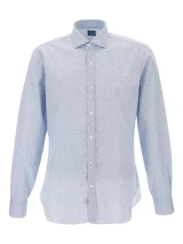 Barba рубашка с графичным принтом, белый