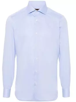 Barba рубашка в клетку, синий