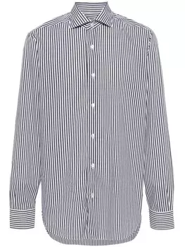 Barba рубашка в полоску, черный