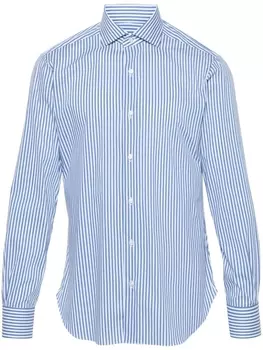 Barba рубашка в полоску, синий