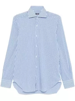 Barba рубашка в полоску, синий